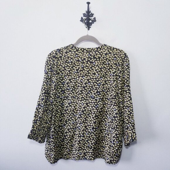 NWT Masai Dobra Top Womens Size M Polka Dot Chiffon Blouse NEW - Picture 2 of 7